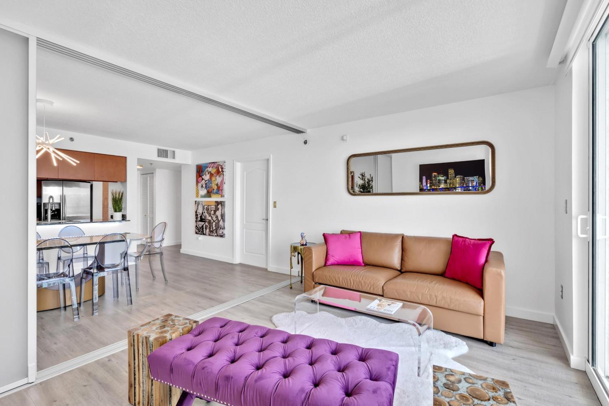 Oceanside Penthouse Apartment In Brickell Miami, Pool, Free Parking Exterior photo