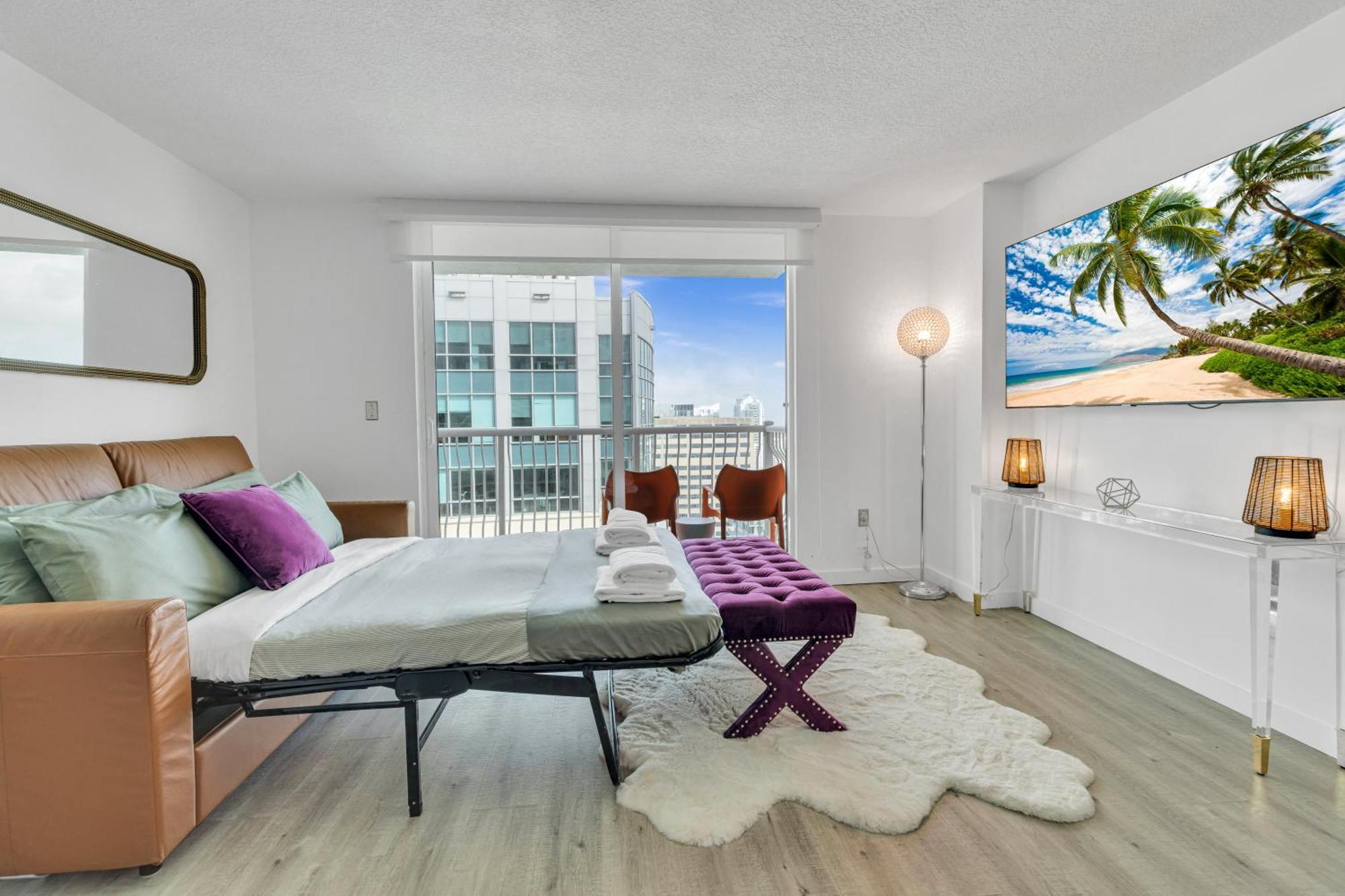 Oceanside Penthouse Apartment In Brickell Miami, Pool, Free Parking Exterior photo