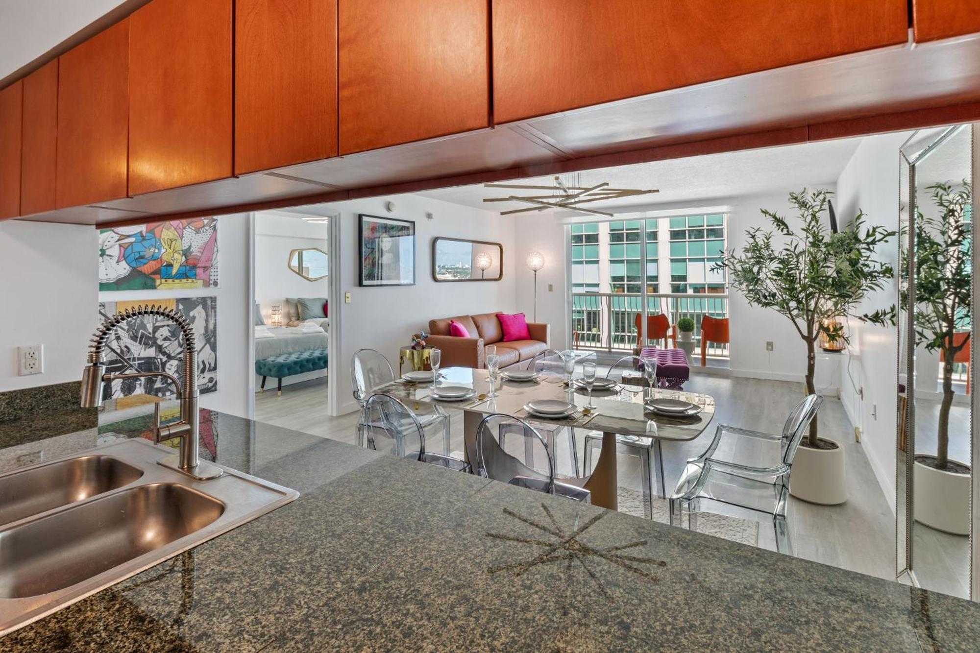 Oceanside Penthouse Apartment In Brickell Miami, Pool, Free Parking Exterior photo