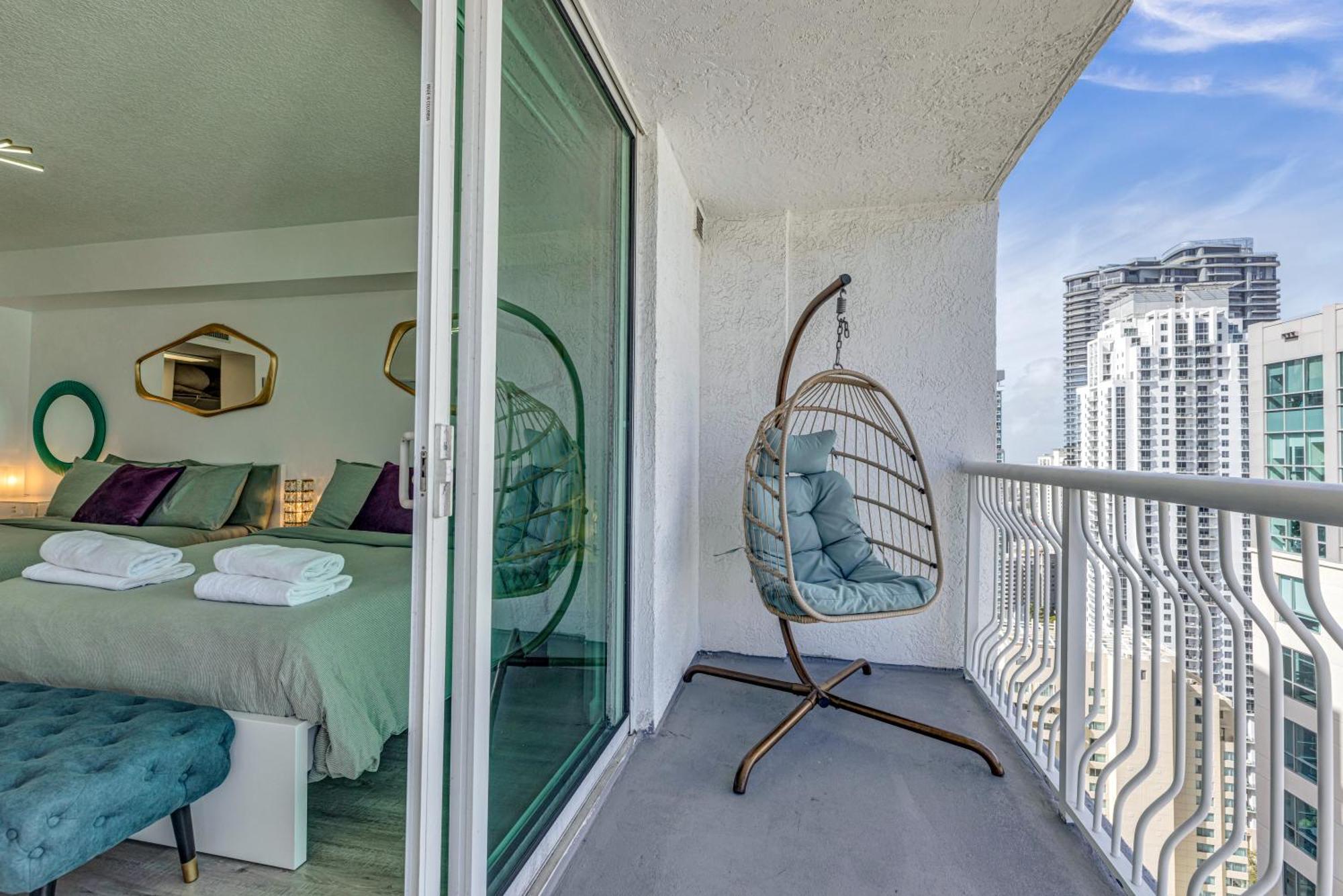 Oceanside Penthouse Apartment In Brickell Miami, Pool, Free Parking Exterior photo