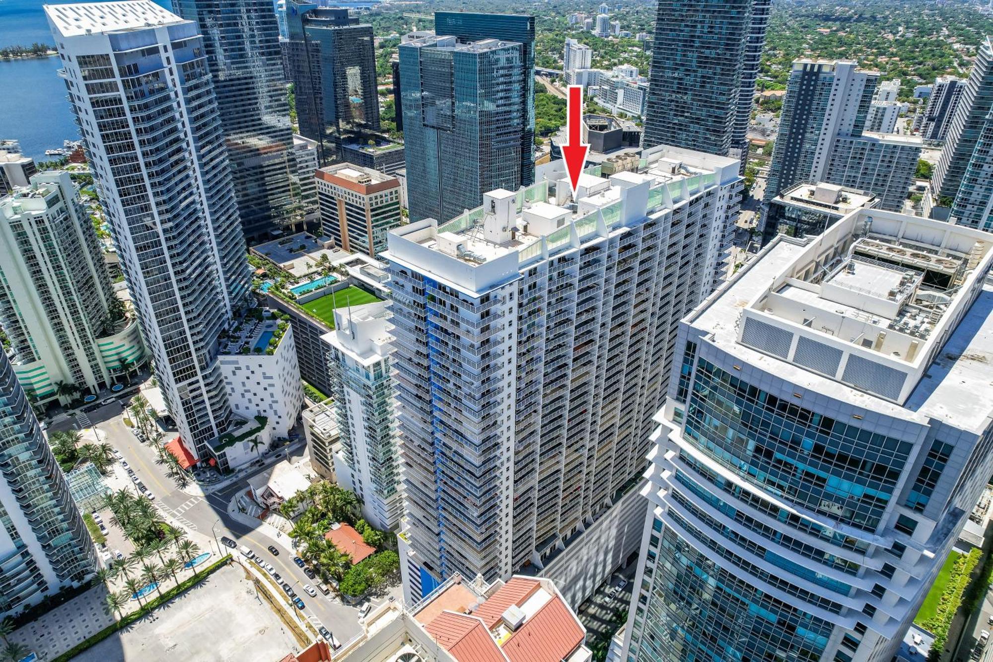 Oceanside Penthouse Apartment In Brickell Miami, Pool, Free Parking Exterior photo