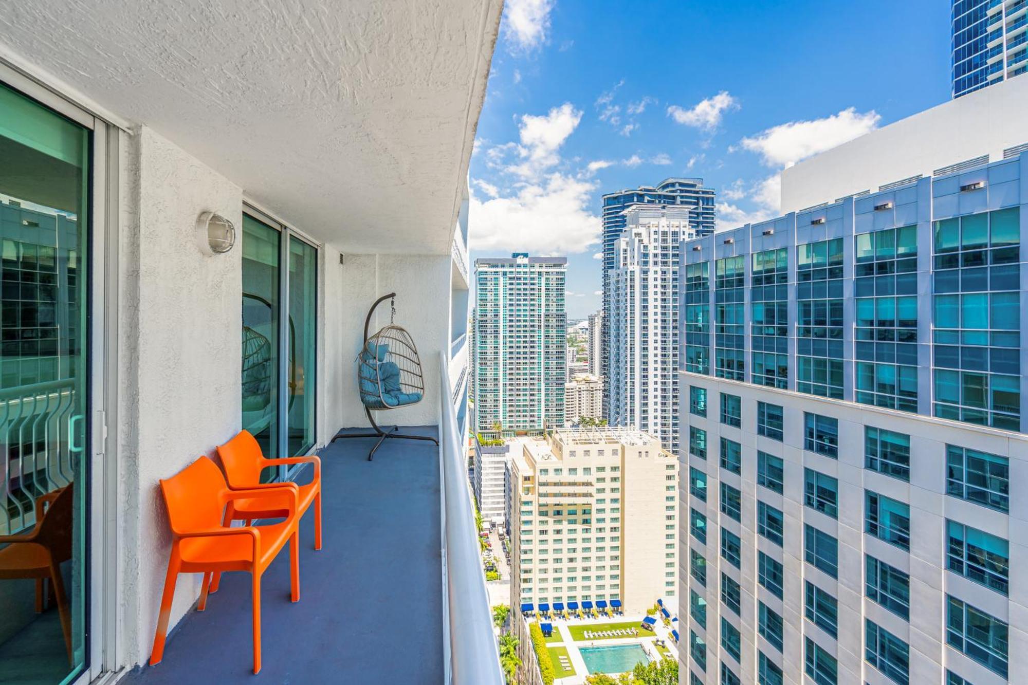 Oceanside Penthouse Apartment In Brickell Miami, Pool, Free Parking Exterior photo